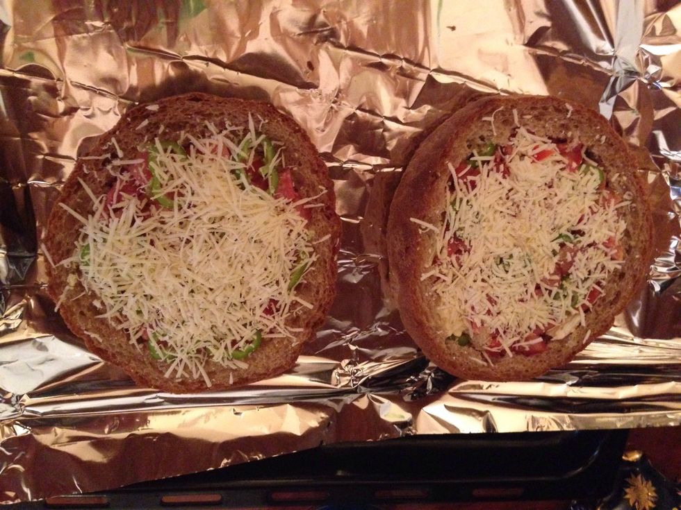 Pot into an aluminium foil