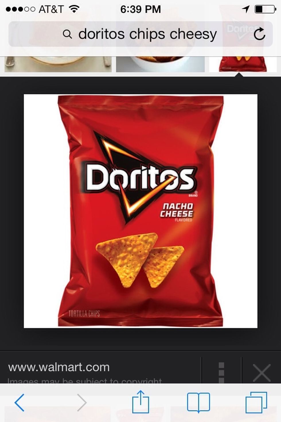 Pour chips in large ziplock bag. Crush really really good! When your dish is almost done spread crumbs all over your pasta. Then leave in oven 5 more min.