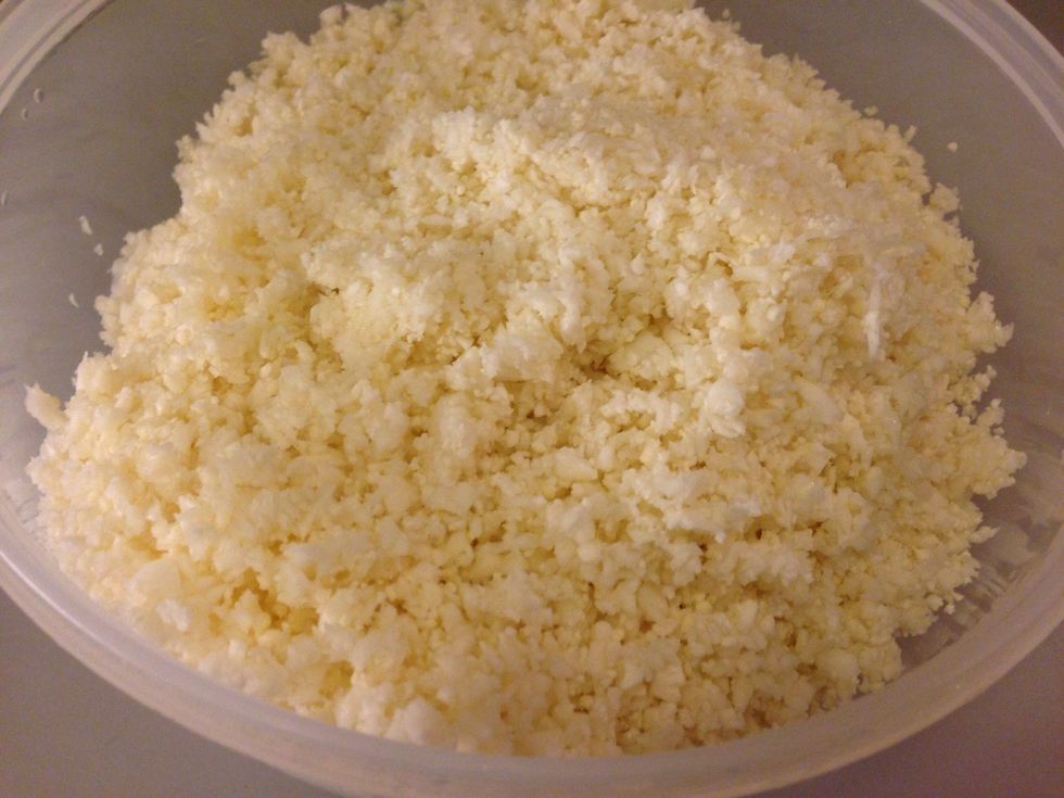 Pour in a bowl and put in the micro. Set it for 2 min. on full heat.