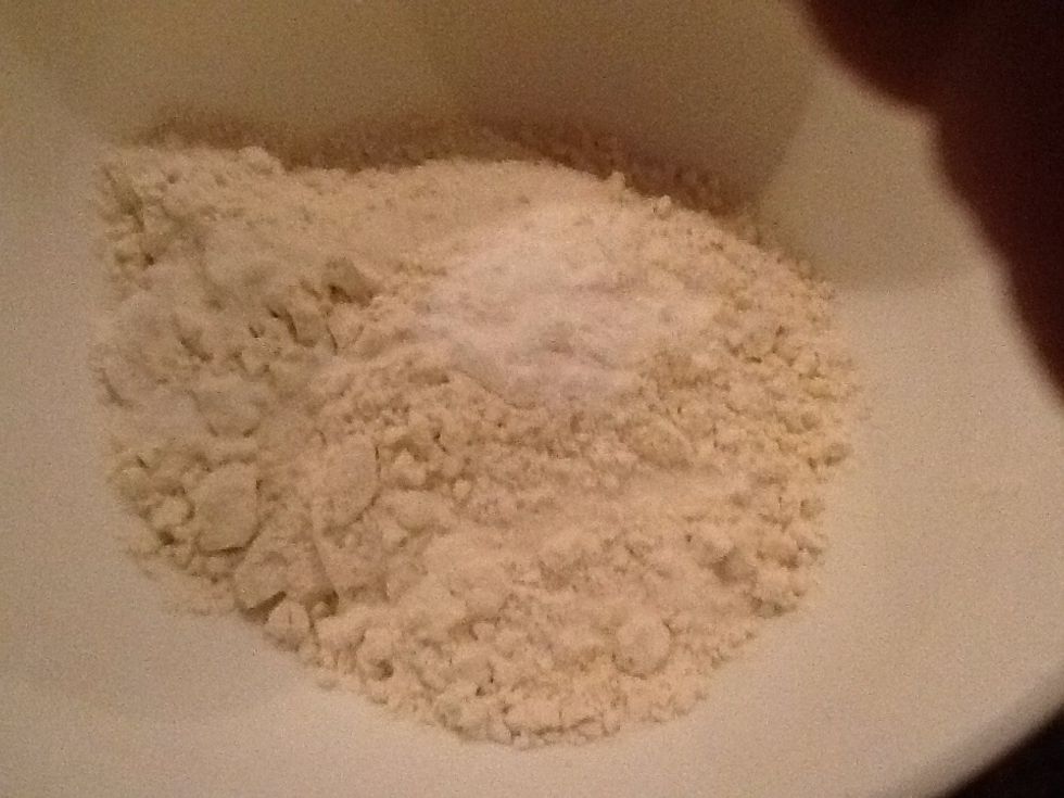 Pour in the salt