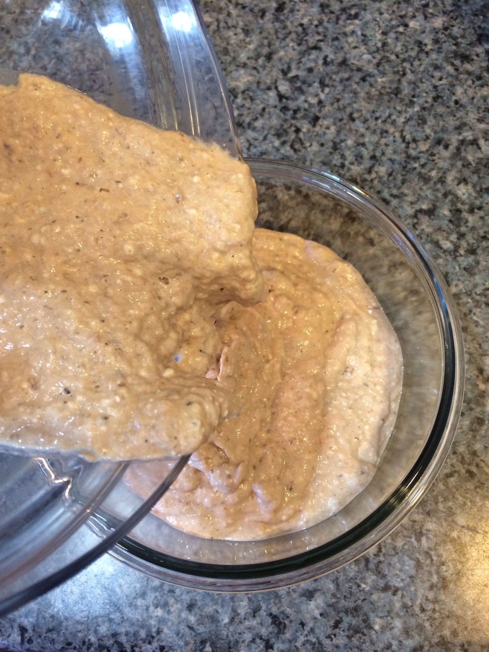 Pour into a bowl and let the experimenting begin!