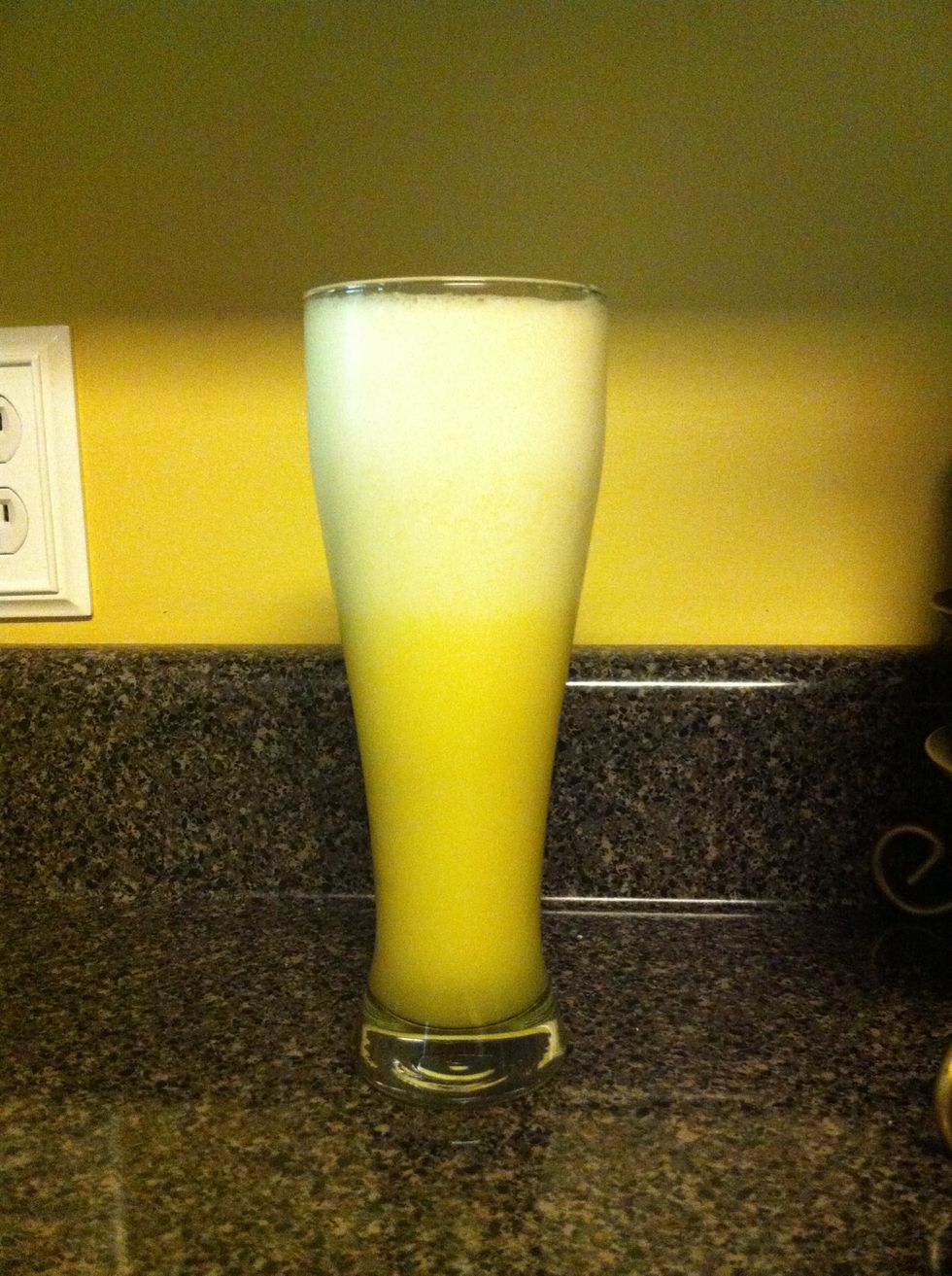 Pour into a large glass and enjoy \ud83d\ude04\ud83d\ude03\ud83d\ude00