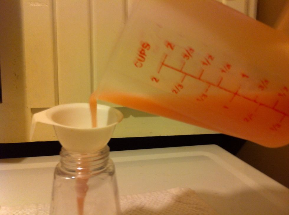 Pour into Foaming Pump.