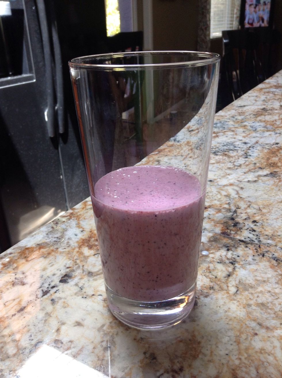 Pour into glass and enjoy! \ud83d\ude1c