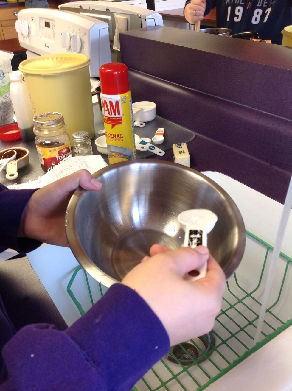 Pour into separate bowl