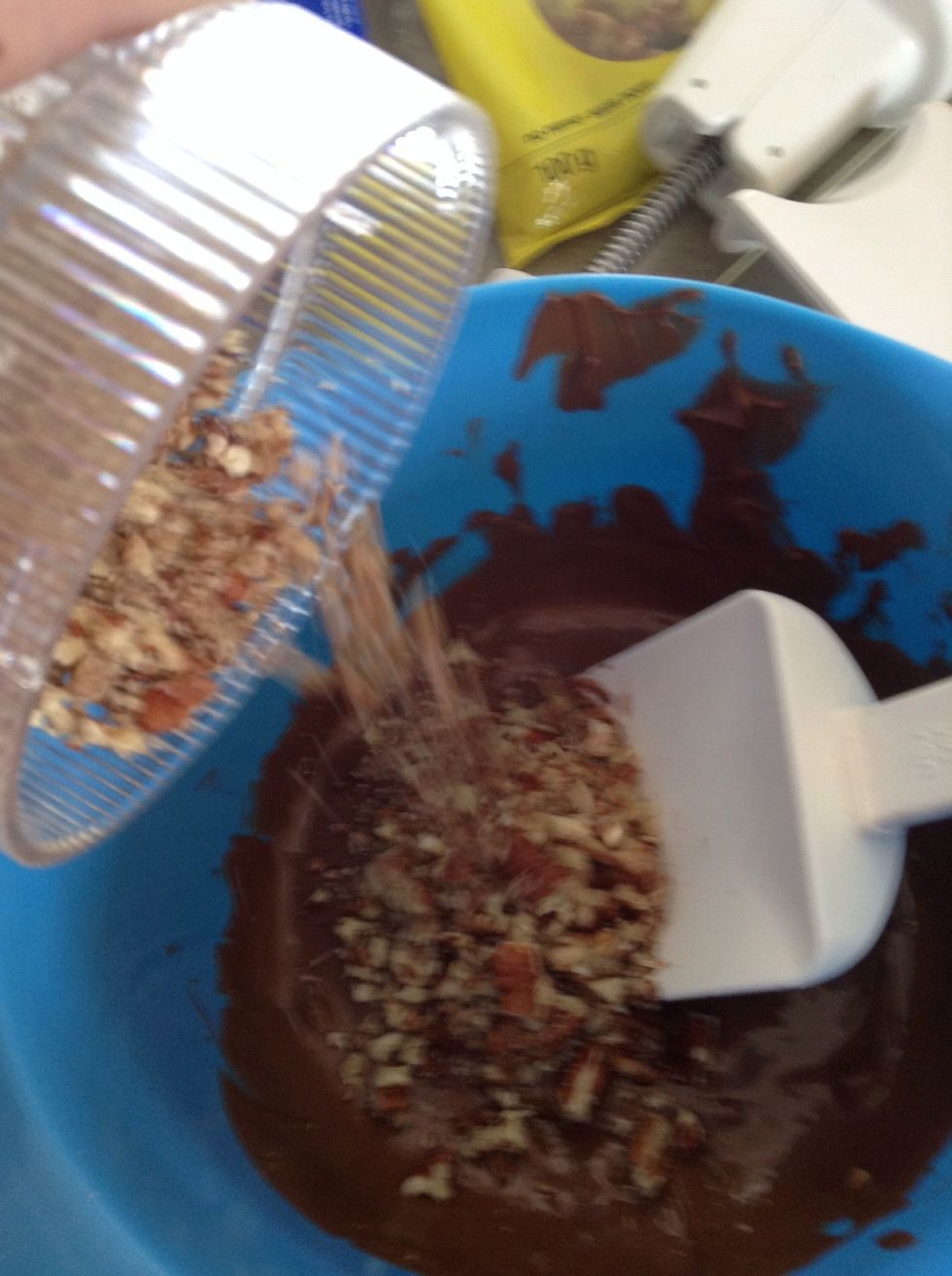 Pour into your mixture