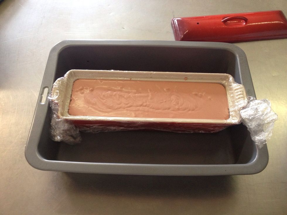 Pour into your terrine