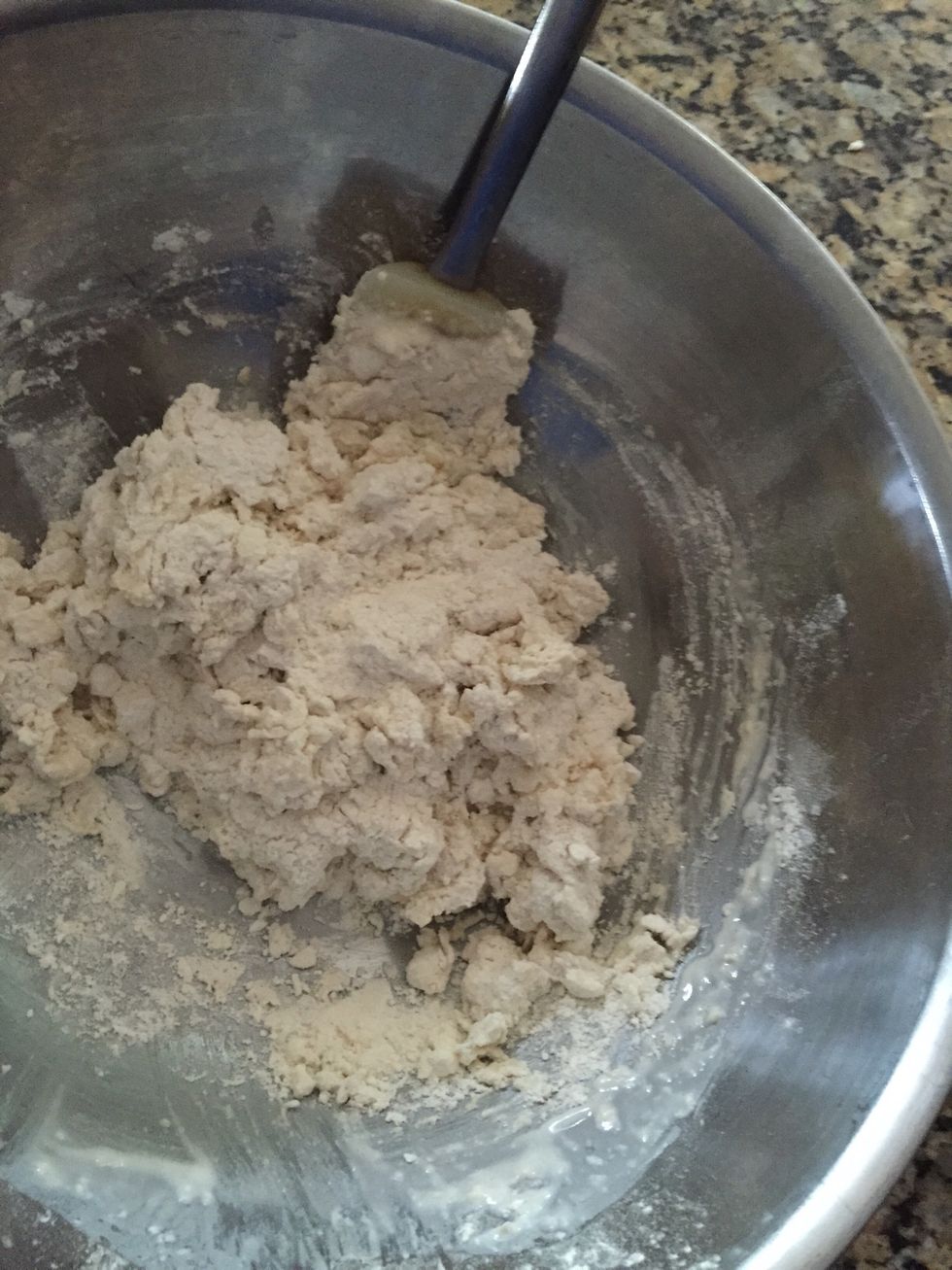 Pour it in and stir gently