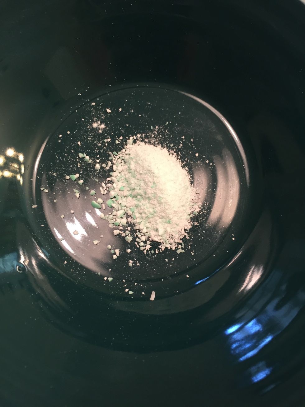 Pour it into a mixing bowl