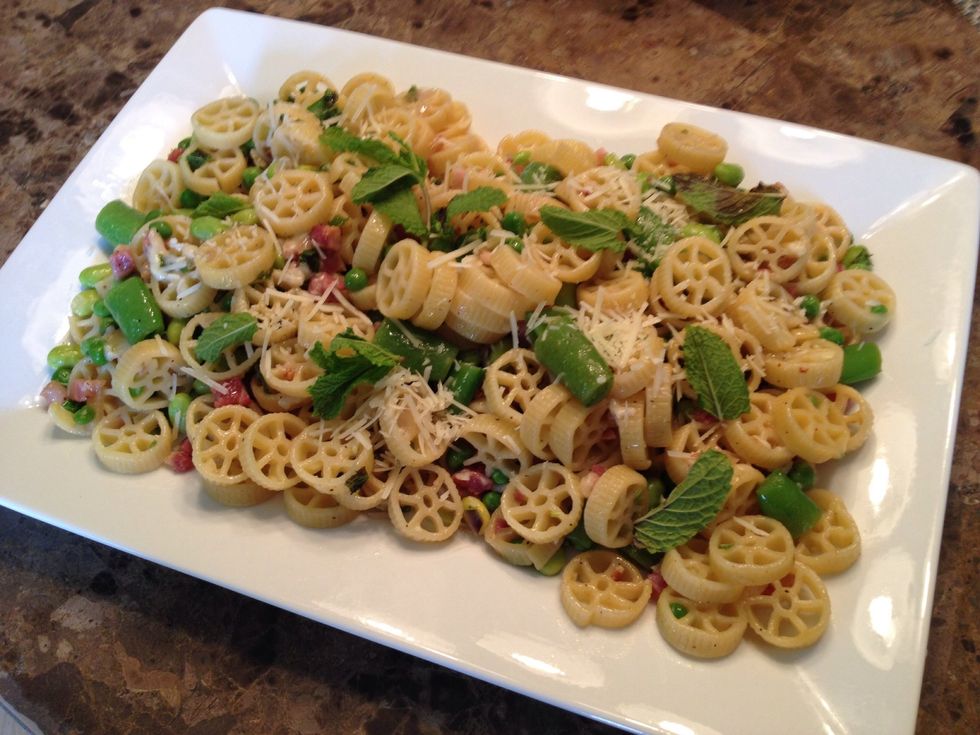 Pour it onto a serving platter and share with your loves!