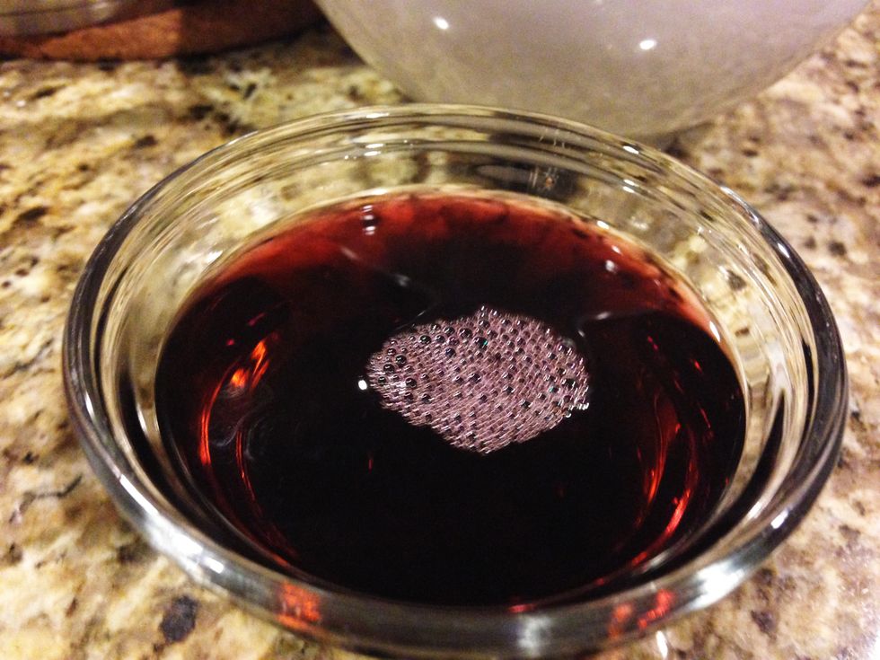 Pour jello into something and stick it in the refrigerator.