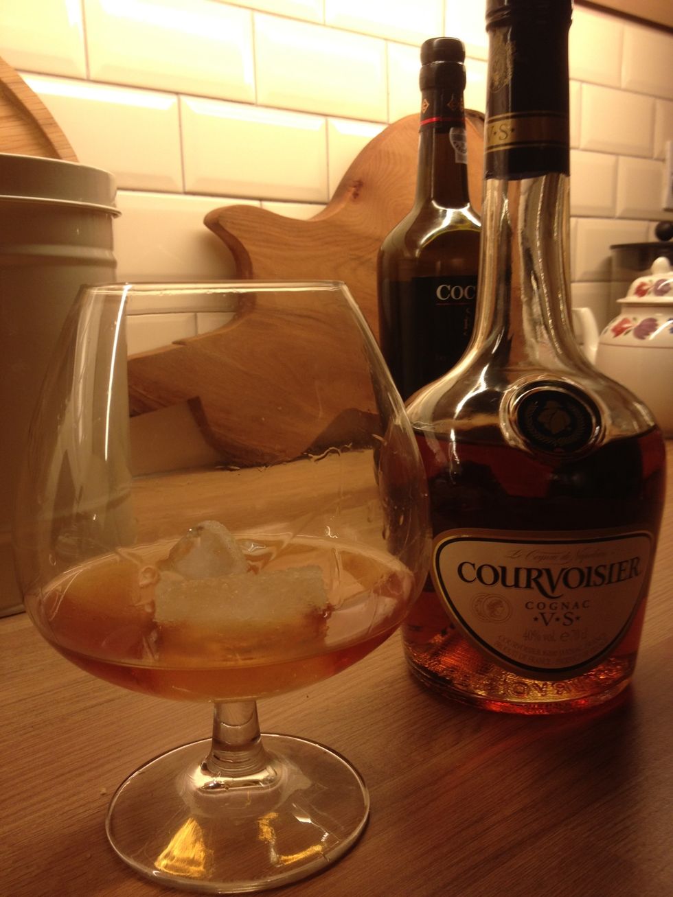 Pour one final, and to be honest unnecessary, glass of brandy.....