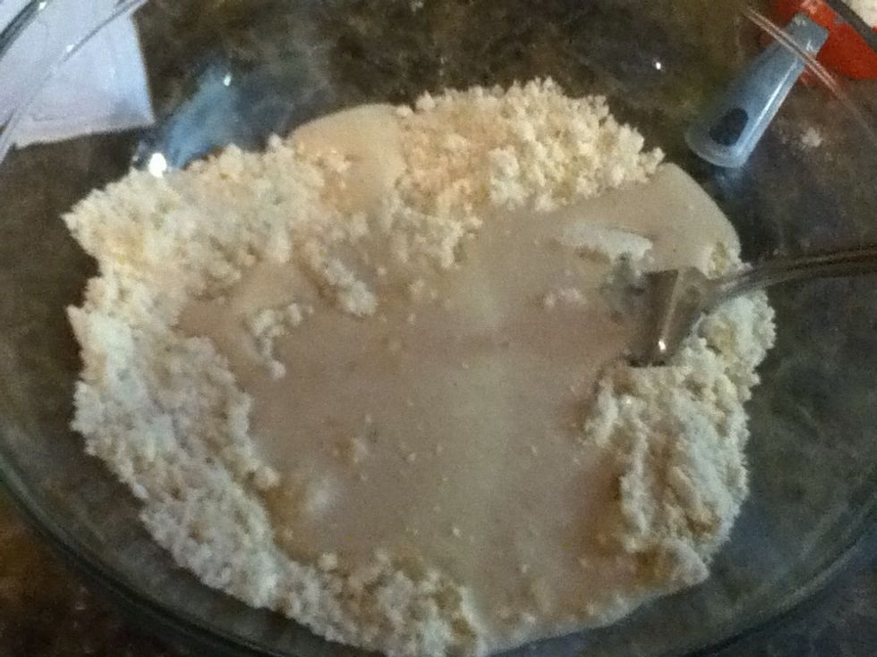 Pour over crumb mixture.