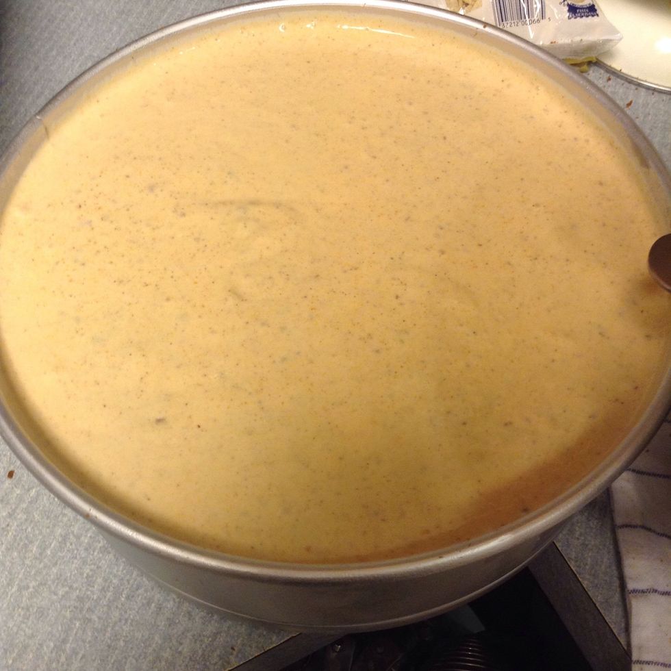 Pour over crust