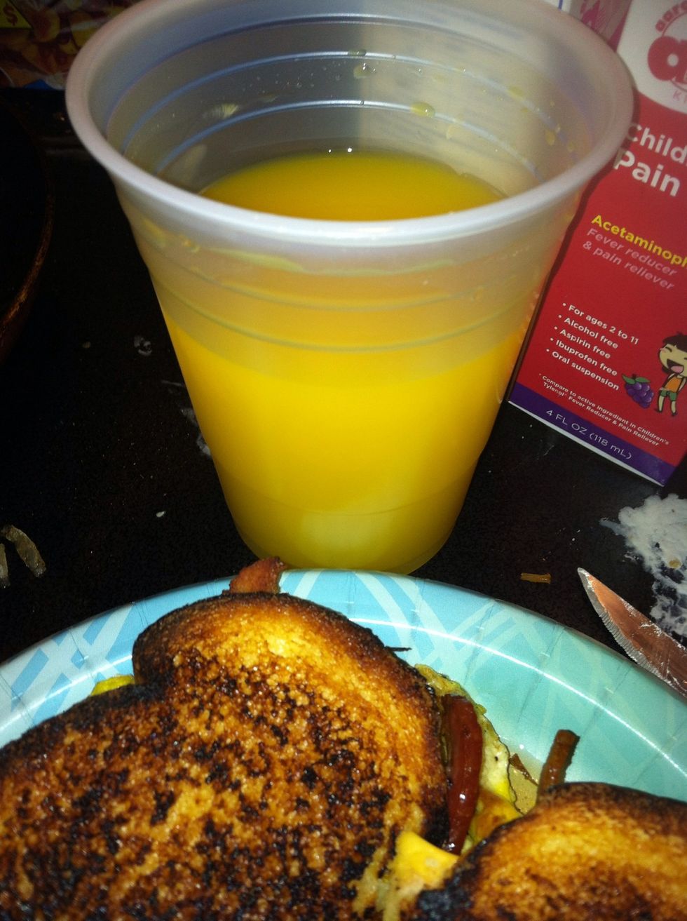 Pour some juice and enjoy!