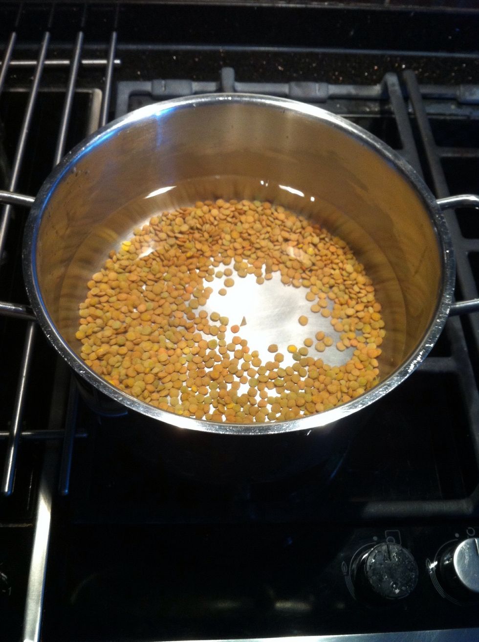 Pour some water into the pot.\ud83d\udca6(Make sure that it's less than 2/4 of the pot.) And add some homemade macaroni or noodle in it. Let it boil for 20 minutes.\ud83c\udf5d