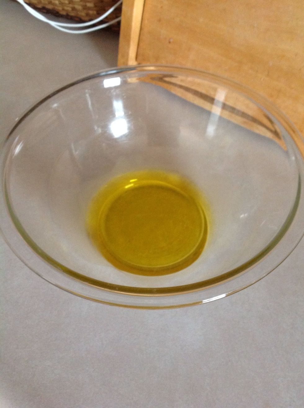 Pour the butter in a small bowl.