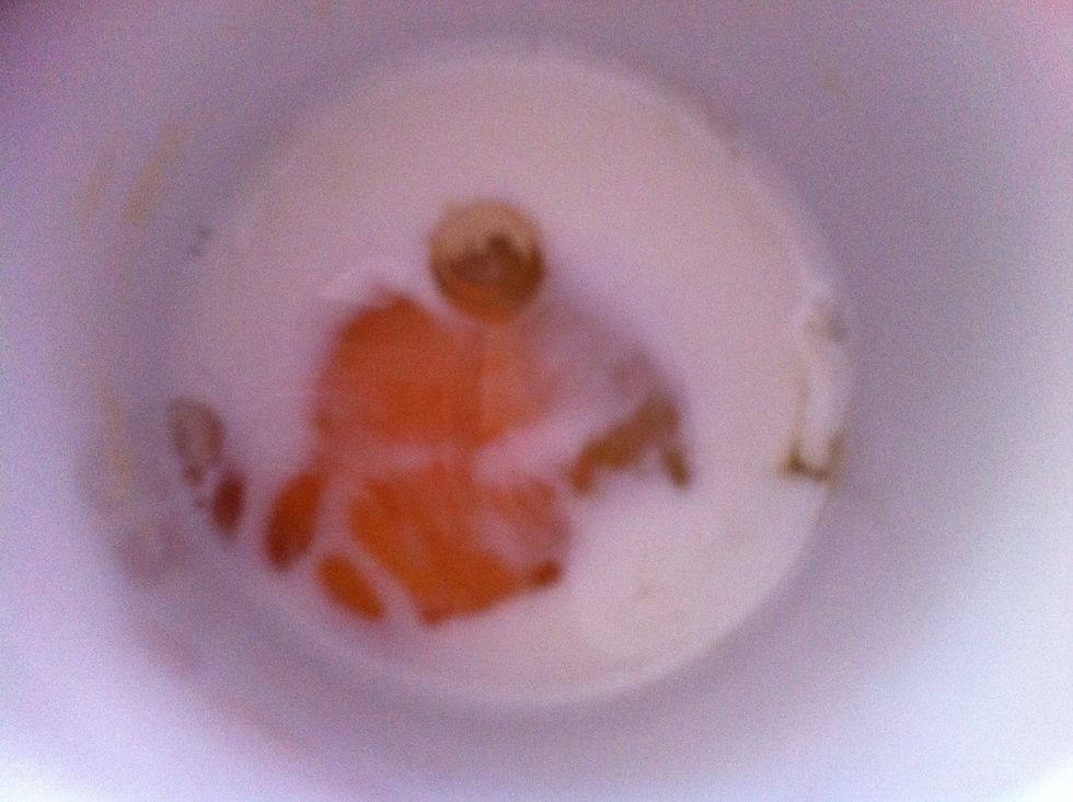 Pour the milk