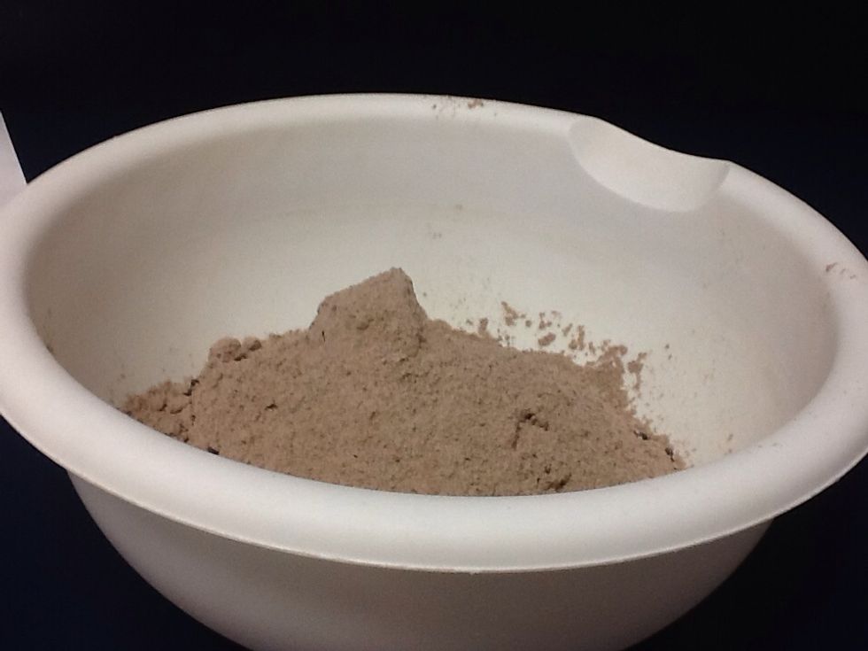 Pour your cake mix into a bowl