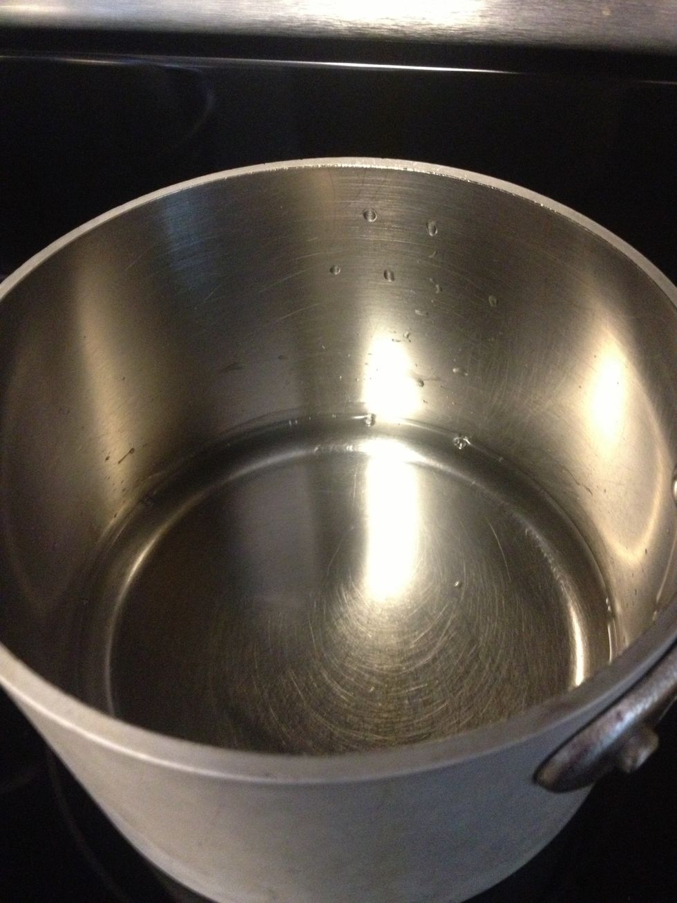 pour your cup of water