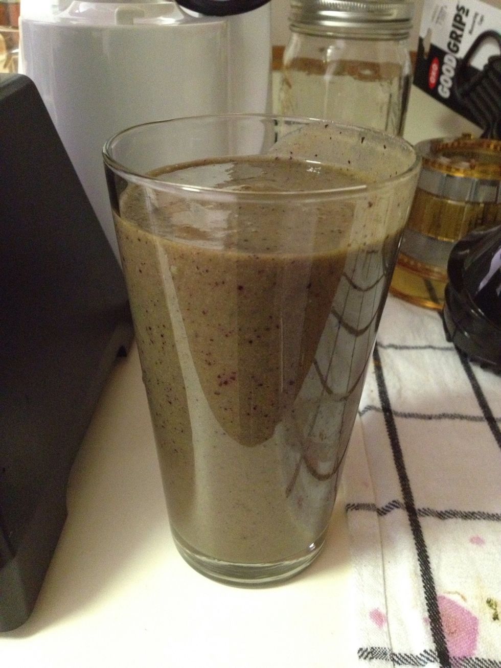 Pour your drink in a glass and enjoy! Have as much as you can stomach. If this is your first time, don't force yourself to drink it all in one go.