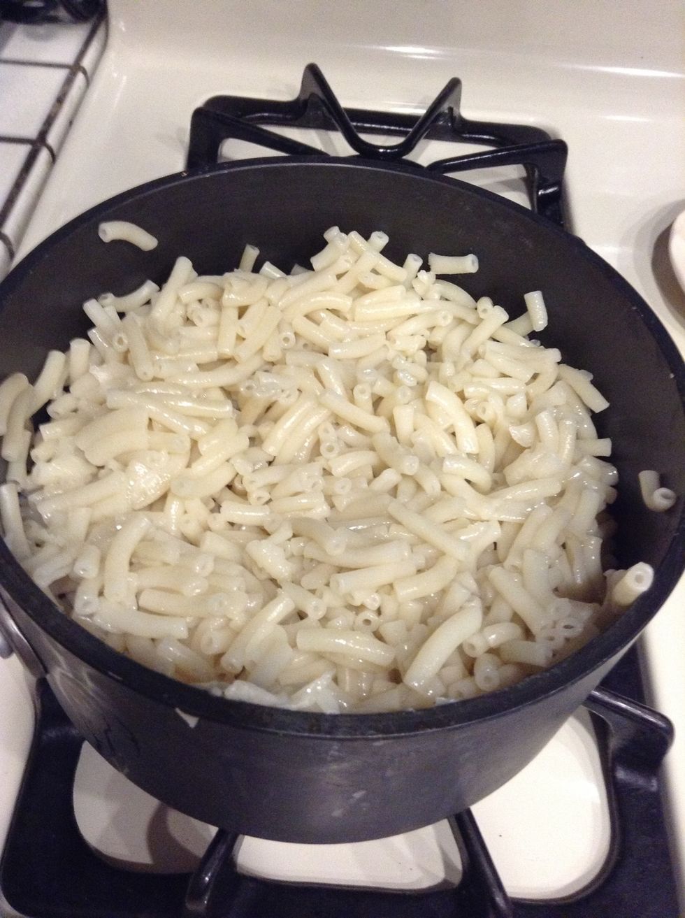 Pour your noodles back into the bowl