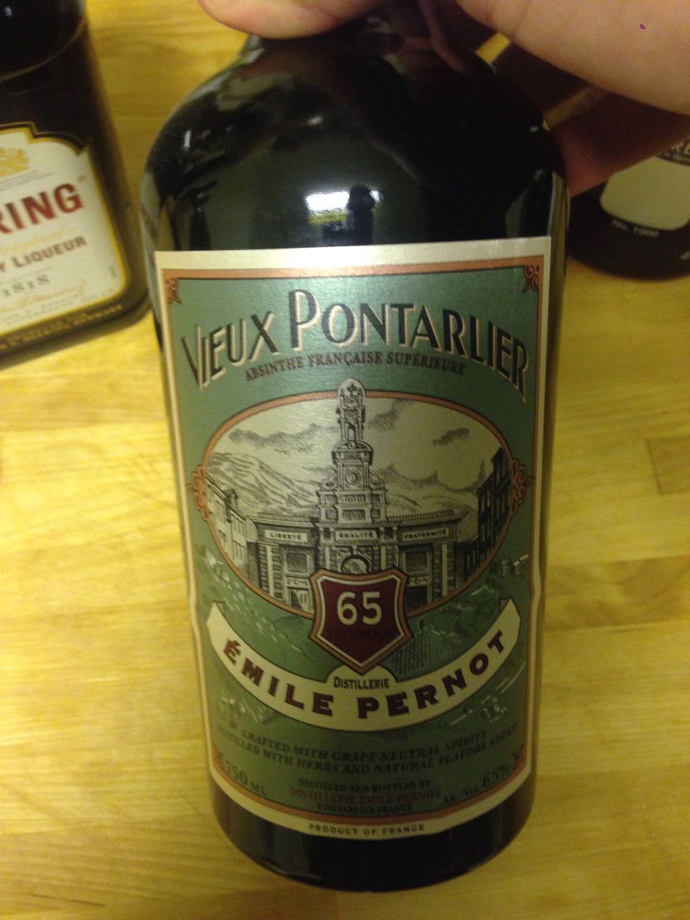 Pours spoon of absinthe, it's legal now!