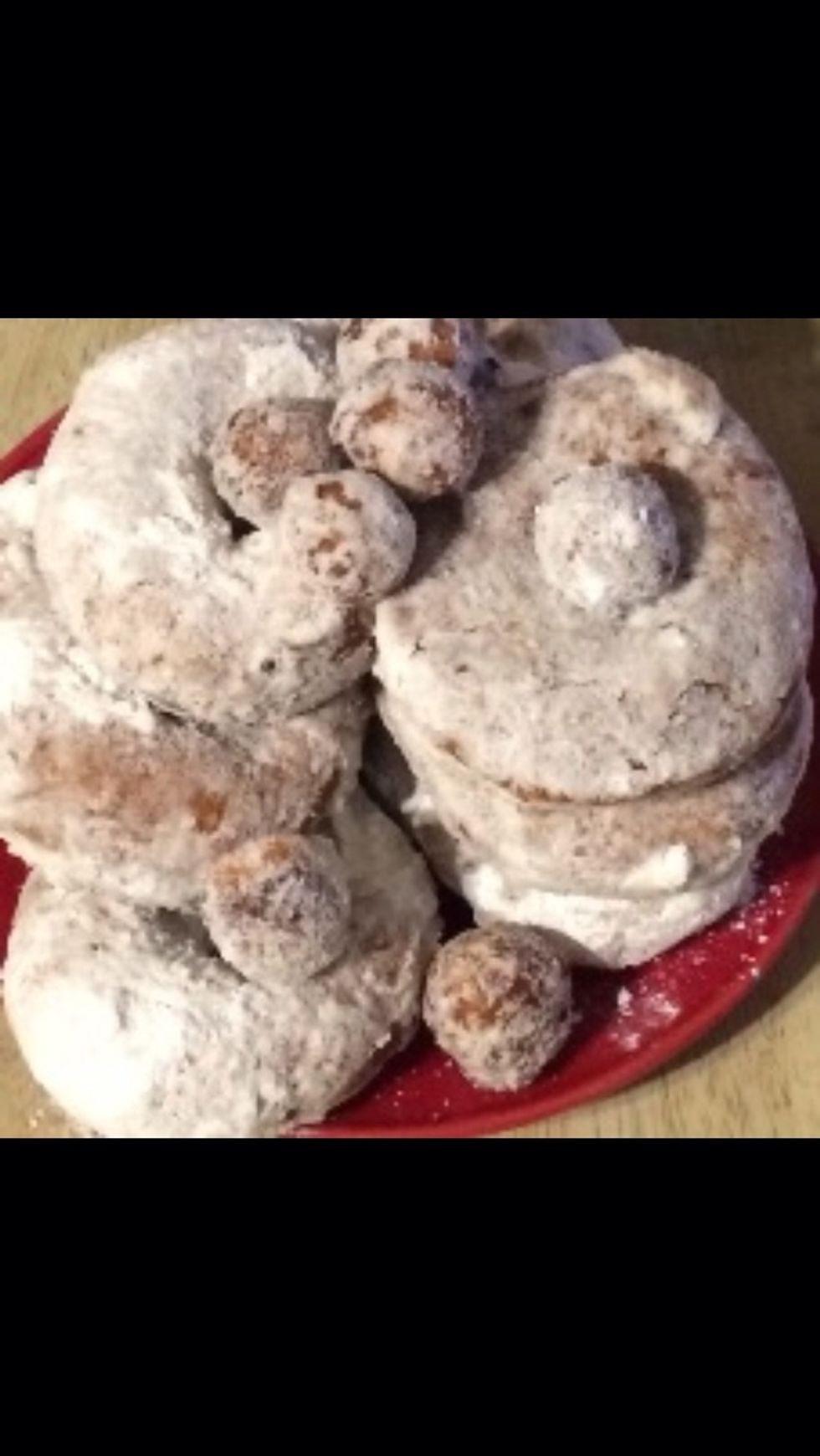 Powdered sugar!