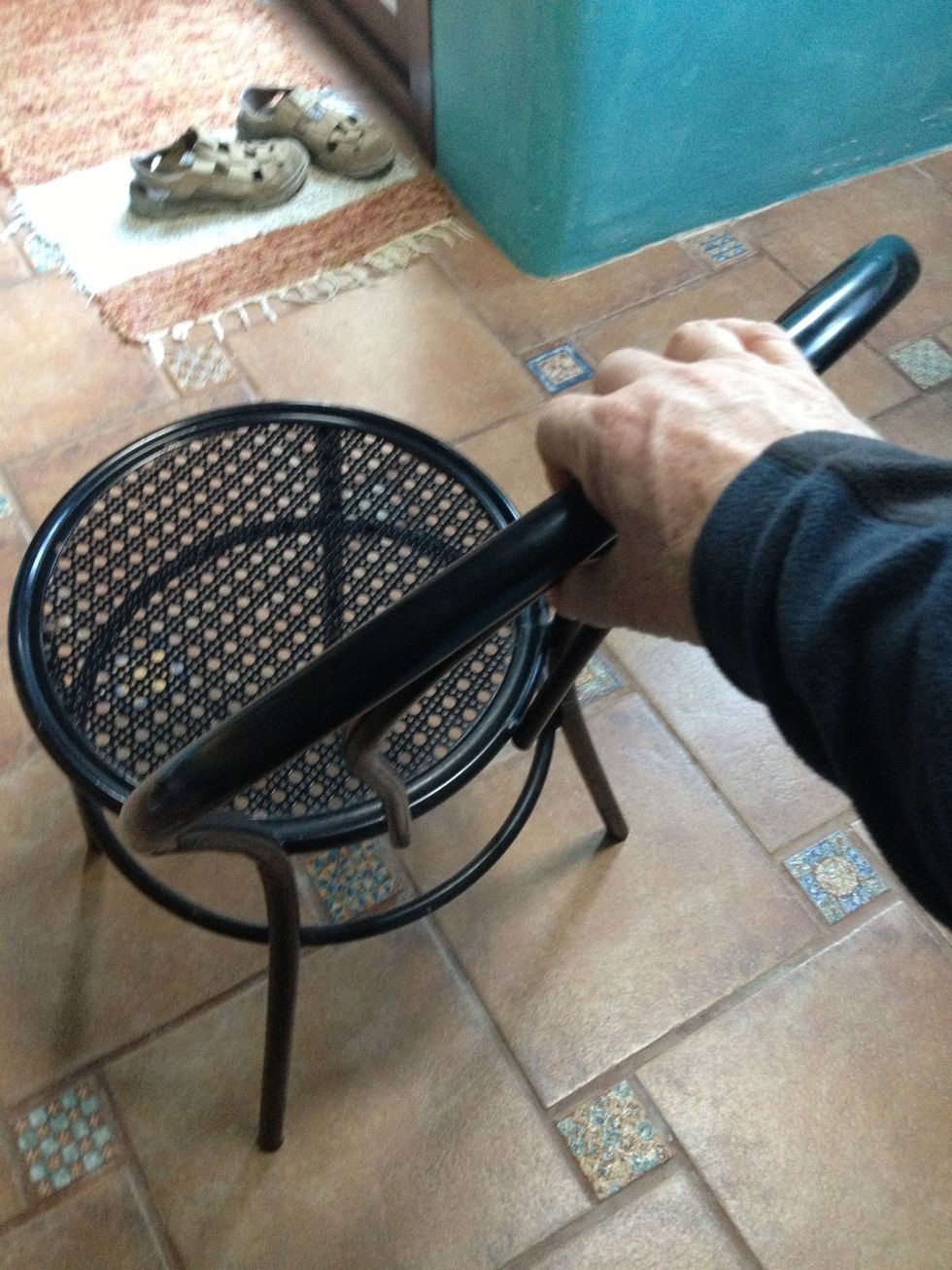 Practice the exercise initially by lightly holding on to a chair or wall to help you get the feel of the exercise. After, if you feel confident, you can do it without support.