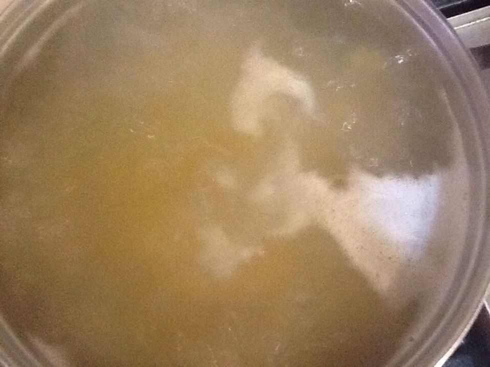 Pre heat oven at 180c, boil water in boiler pot ,add 1 TBL spoon of salt to water and add pasta curls. Cook as per packet instructions.