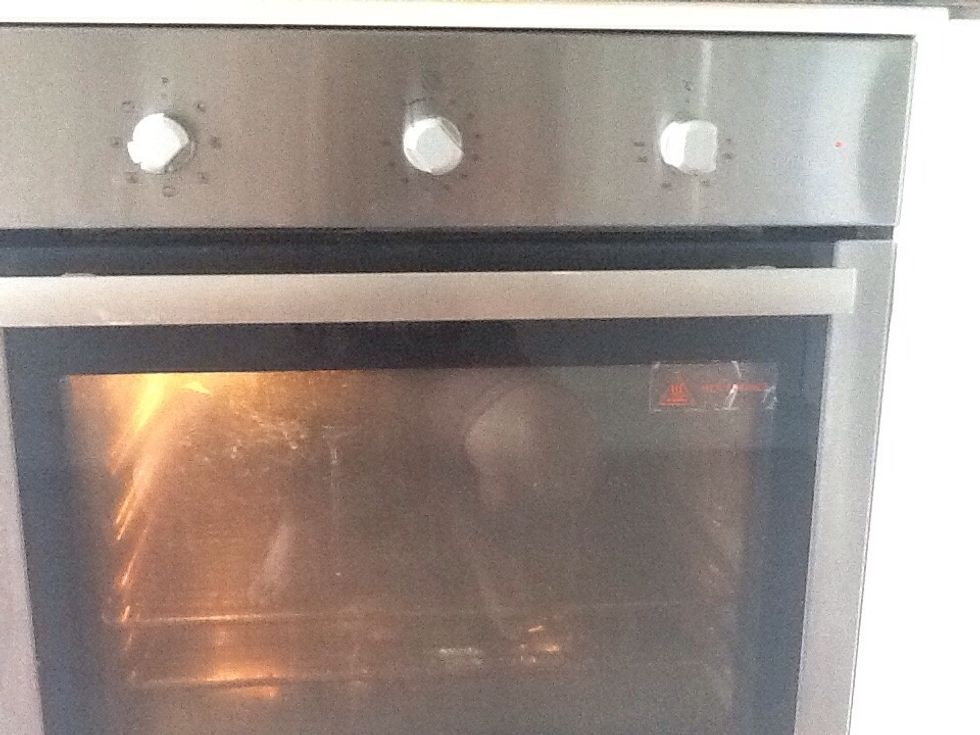 Pre heat oven to 180c