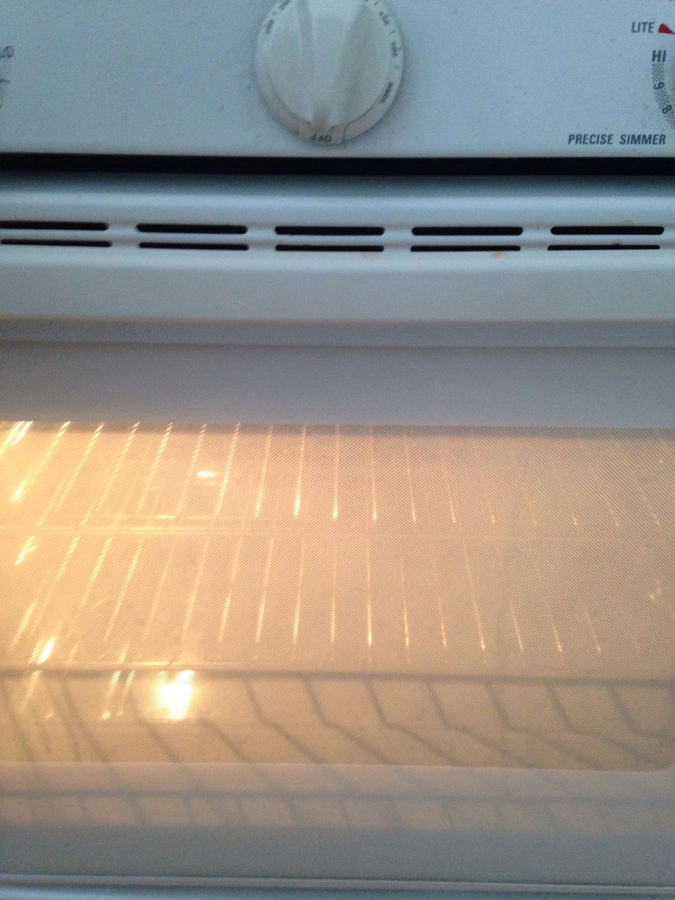 Pre heat oven to 325