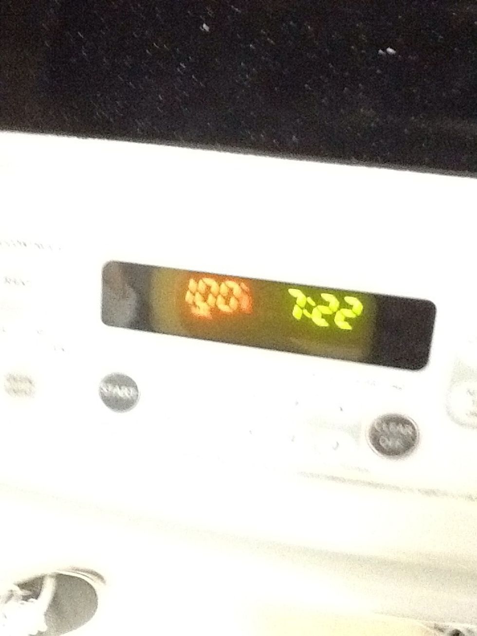 Pre heat oven to 375