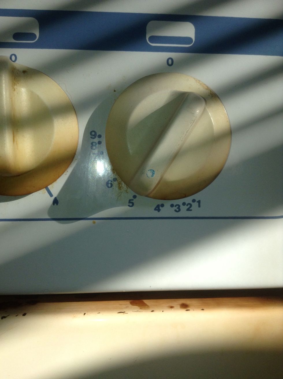 Pre heat oven to gas mark 5/ 180 degrees