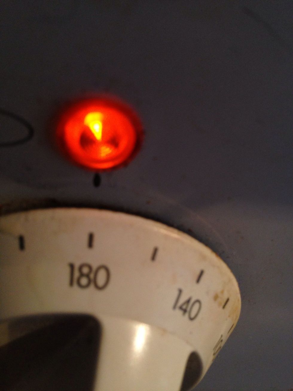 Pre heat the oven to 180 whilst they are frying