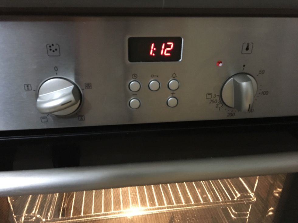 Pre-heat your oven on 190c