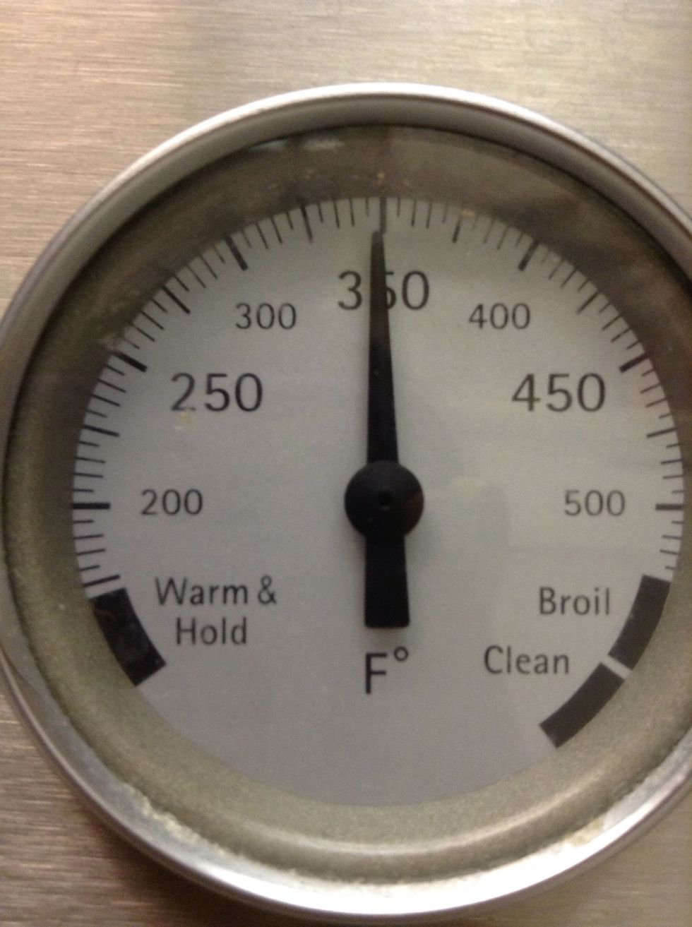 Pre-heat your oven to 350F