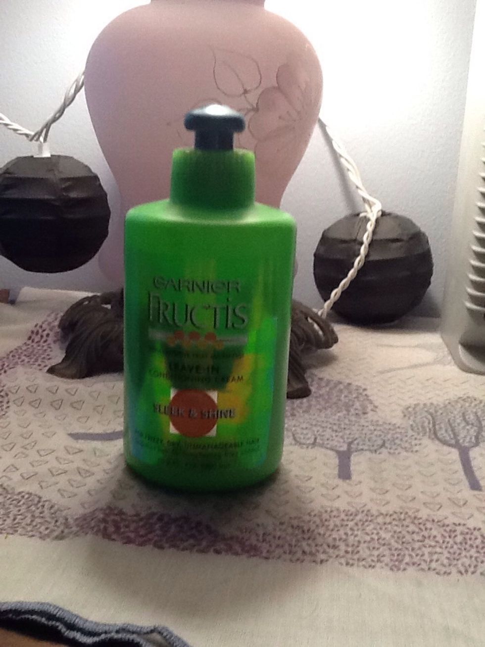 Preferably this conditioner but if not that's fine too. ( garnier fructis)