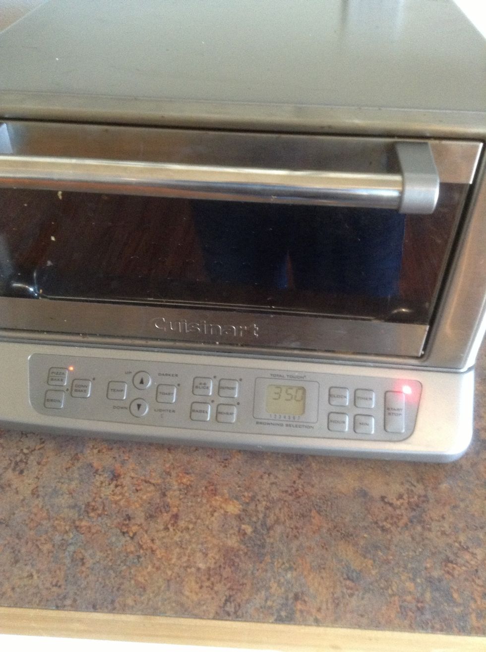 Preheat another oven to 350*