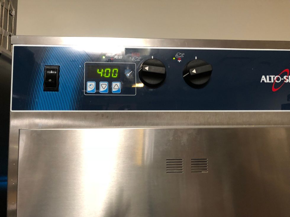 Preheat cook & hold oven to 300F. When hot, cook 300F for 4 hours.