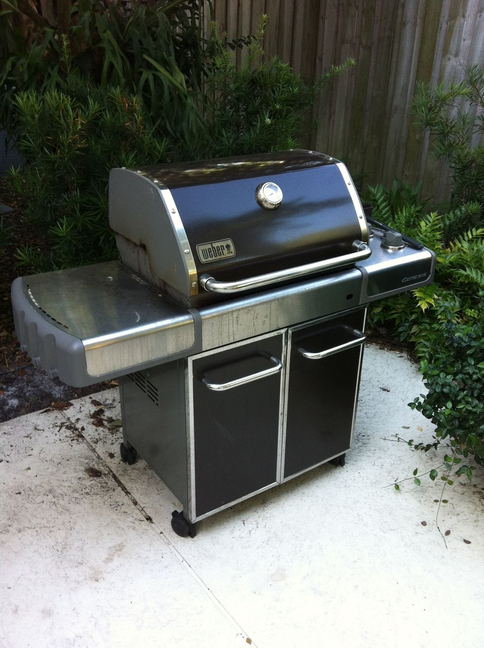 Preheat grill 425-450 degrees