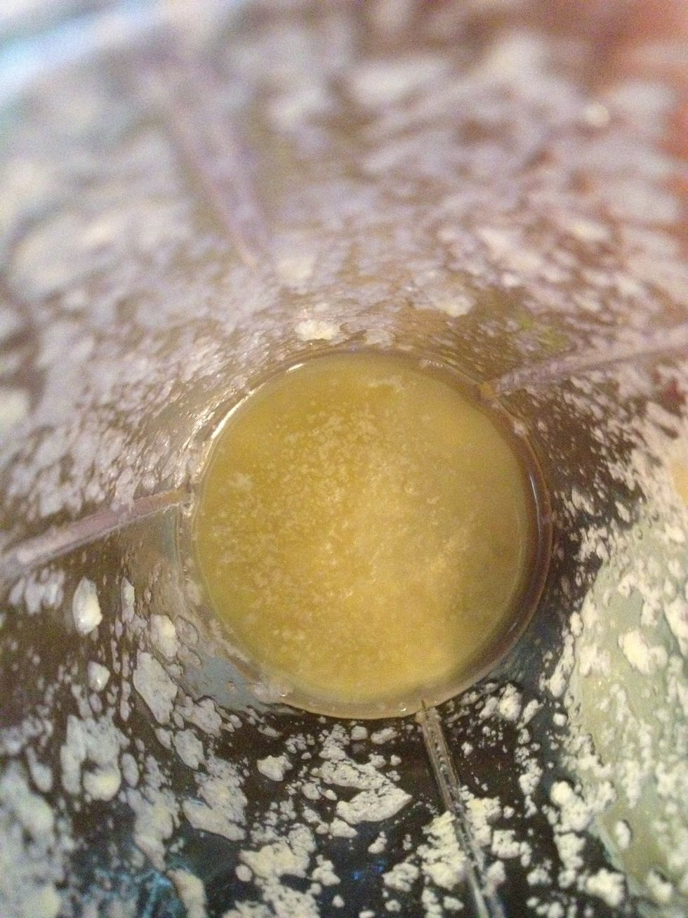 Preheat oven at 350. In a blender puree garlic, butter and salt together until it's all mixed well. You can keep this as chunky as you like