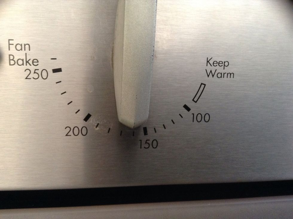 Preheat oven to 160\u00b0 c