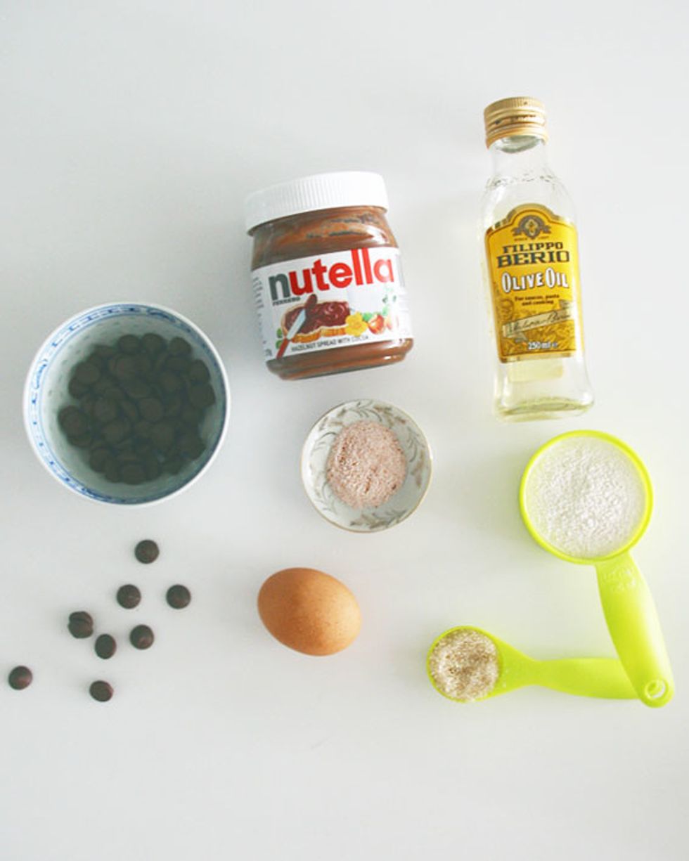 Preheat oven to 180\u2103 and line tray with baking paper