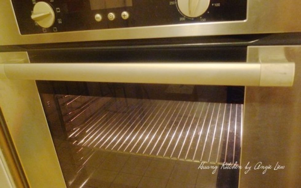 Preheat oven to 200 degree C.