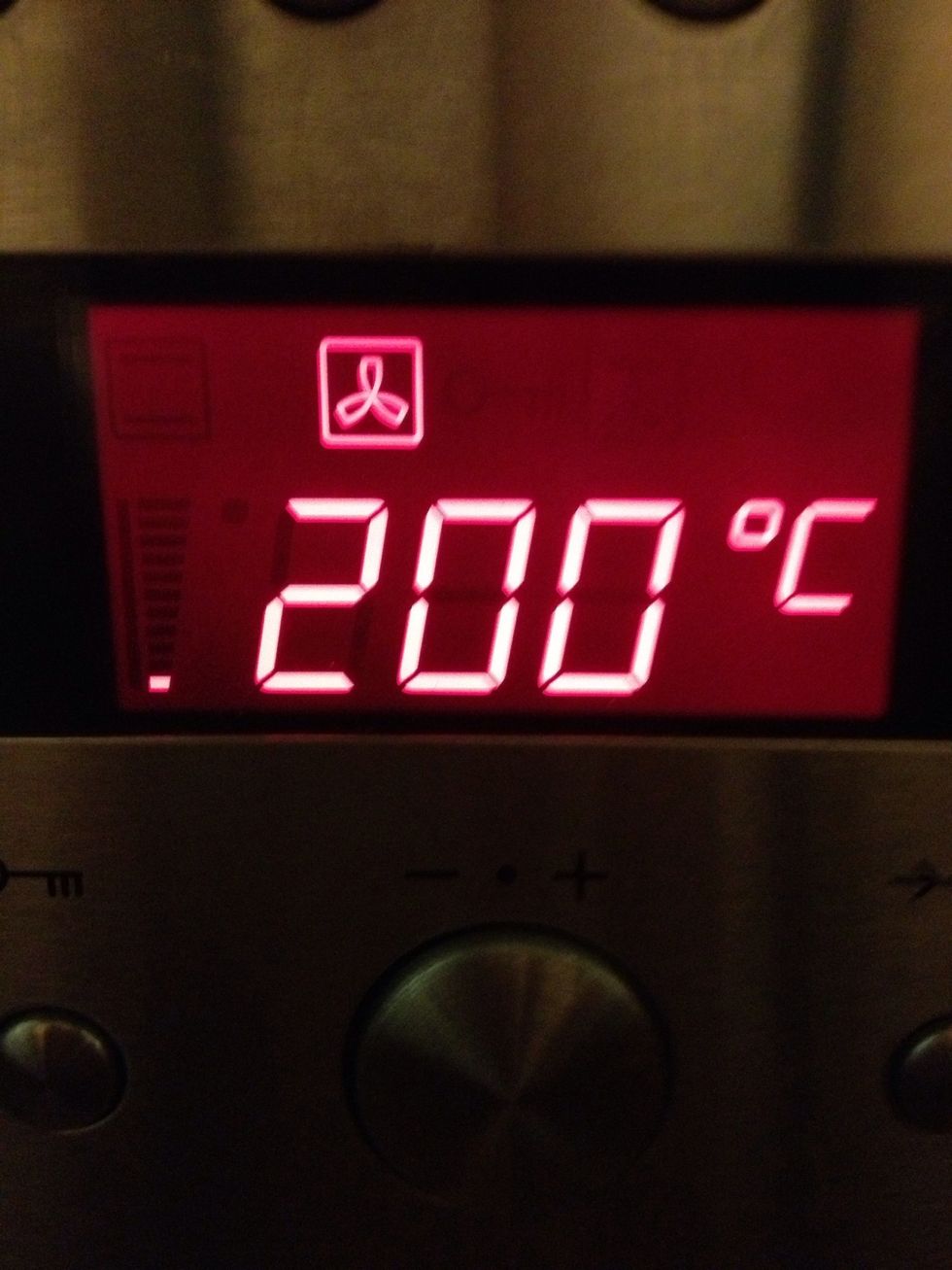 Preheat oven to 200oC / 400oF