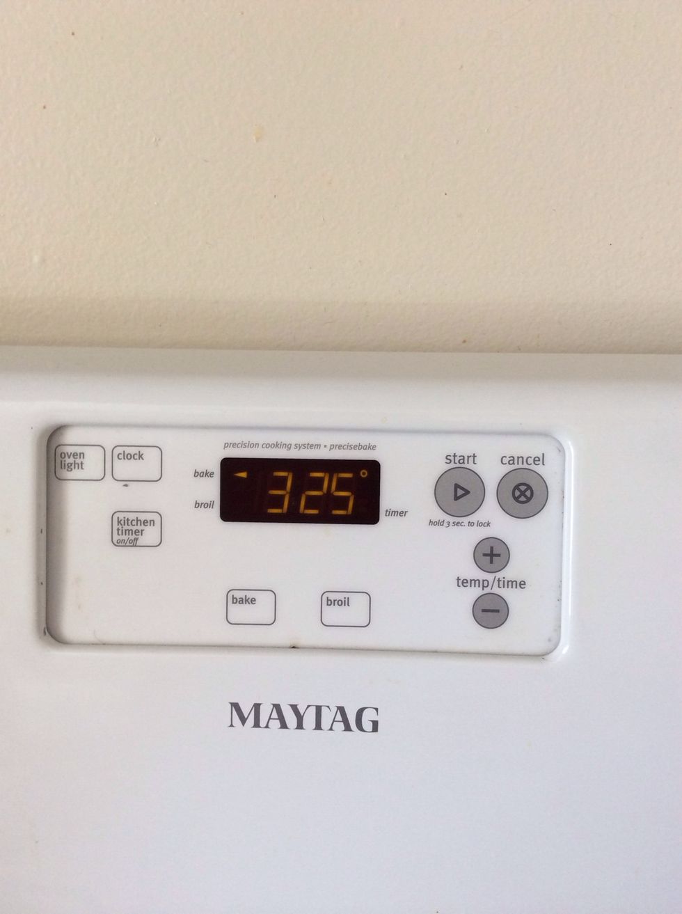 Preheat oven to 325 degrees.