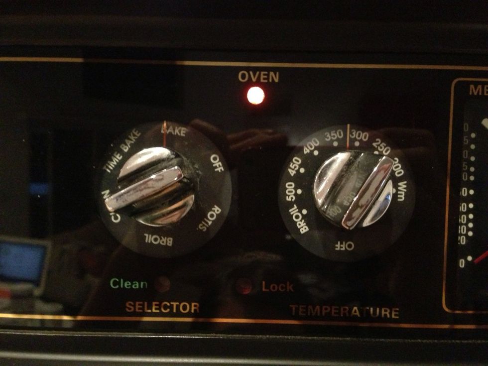 Preheat oven to 325F