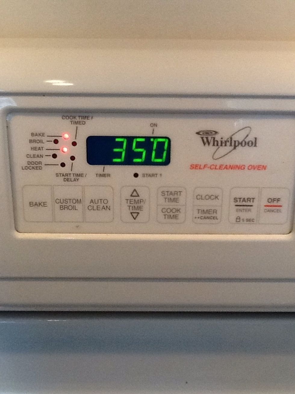 Preheat oven to 350 degrees F.