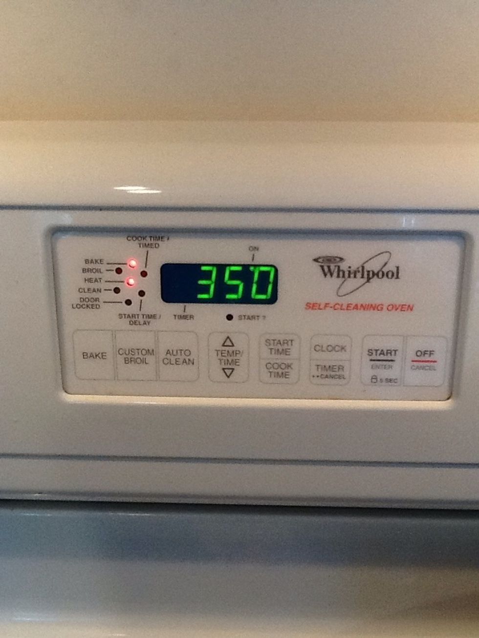 Preheat oven to 350 degrees F.